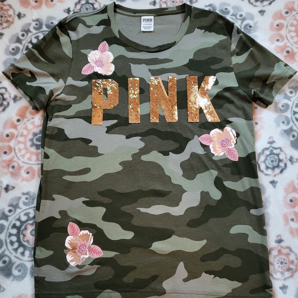 VS PINK bling tee